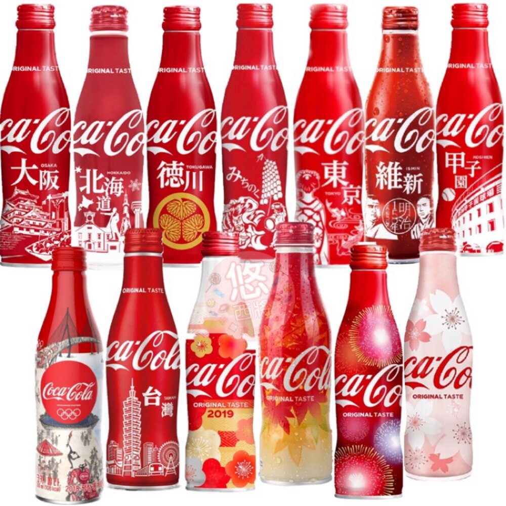 日韓可口可樂 可樂收藏紀念瓶 FIFA 世足 日本地區 奧運 鋁罐 可樂蒐集 限量發售 馬力歐-圖片-1