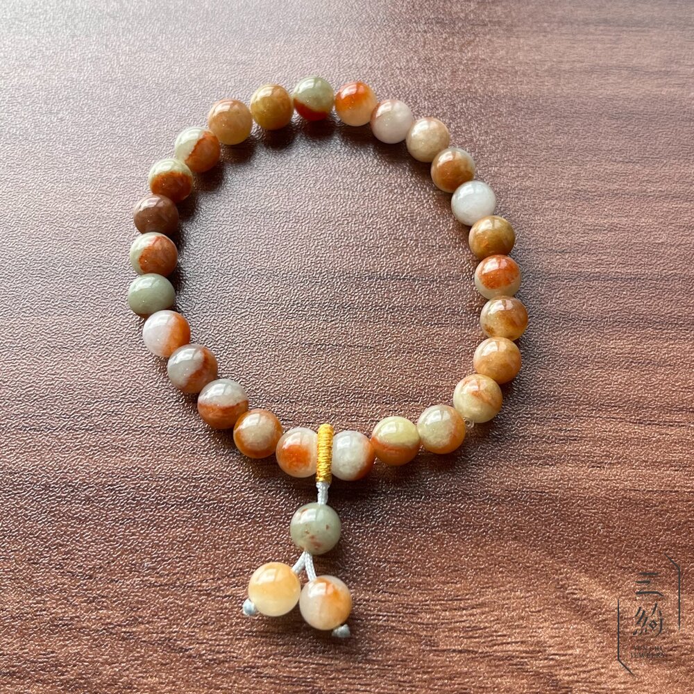 翡翠。獨家手作系列 冰潤 原色 紅運當頭 手工設計 手串 封面照片