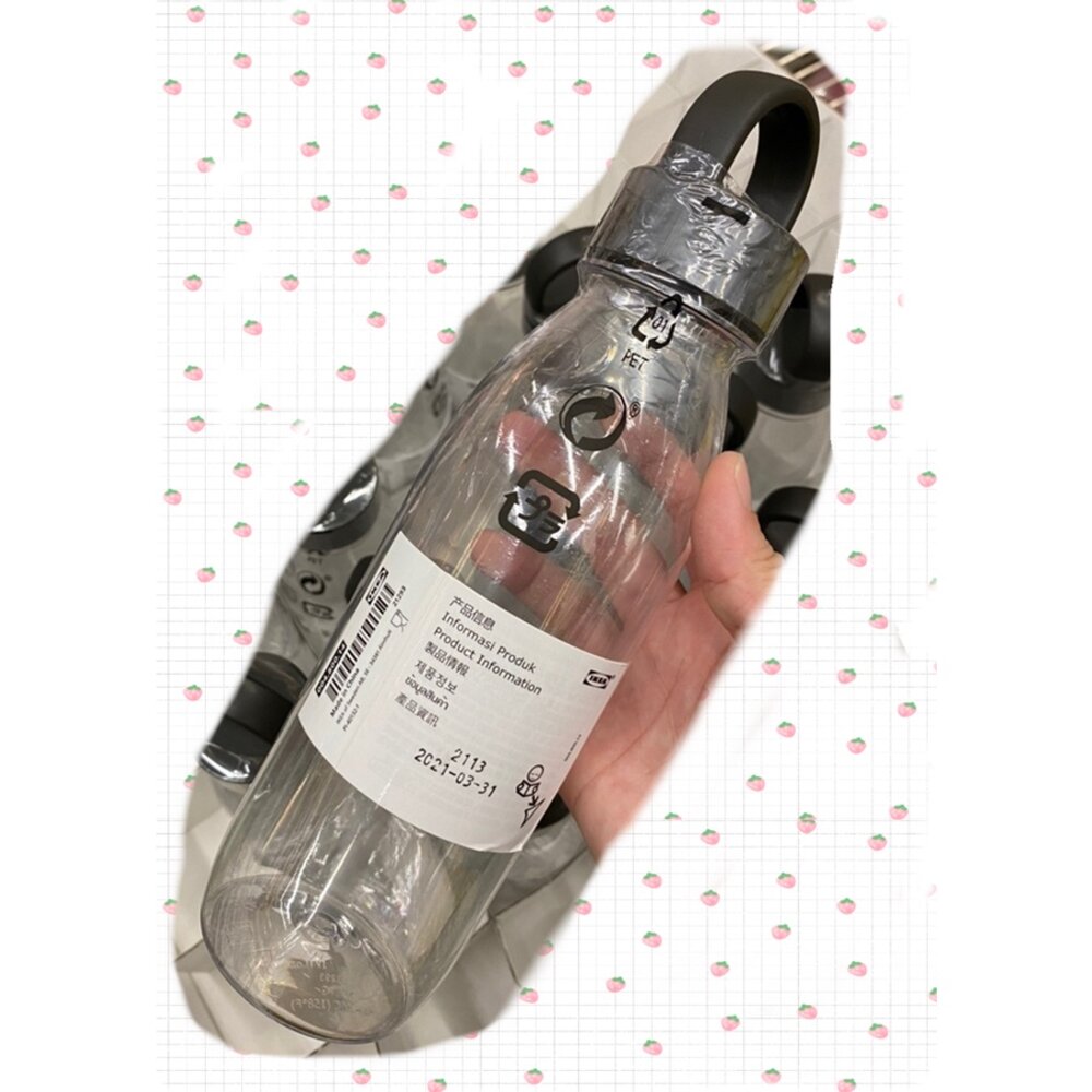 00480014-IKEA IKEA 365+ 水瓶 深灰色 重複使用 環保用品