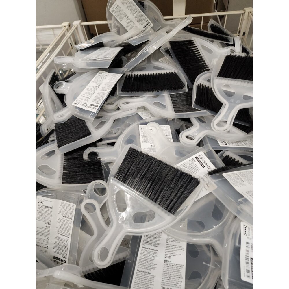 10307542-IKEA LÄSKIS 掃帚組 居家用品 小掃把 辦公桌掃把