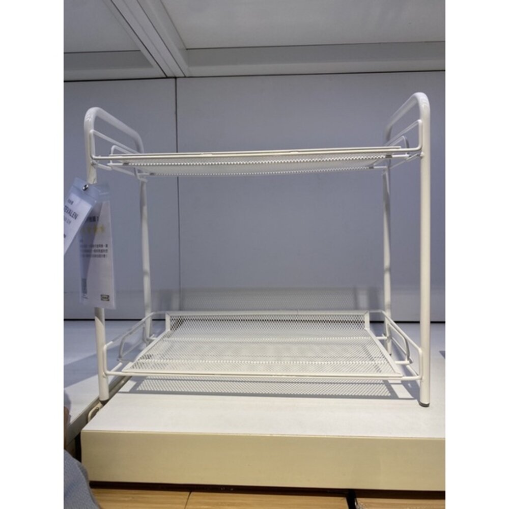 10424254-IKEA TEVALEN 收納櫃 收納架 鐵層架