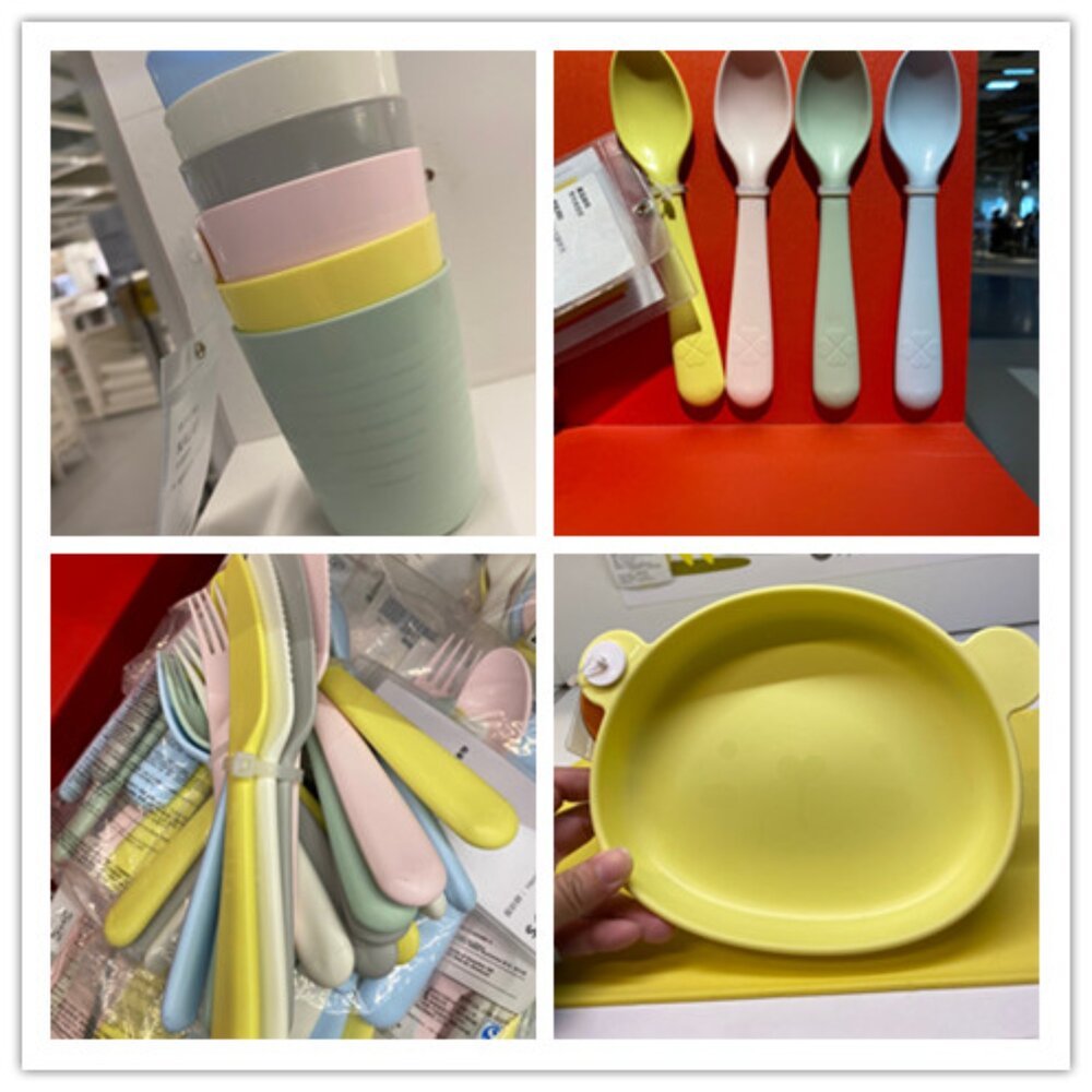 12706281216 - IKEA KALAS 兒童餐具組 湯匙/刀叉/喝水練習杯