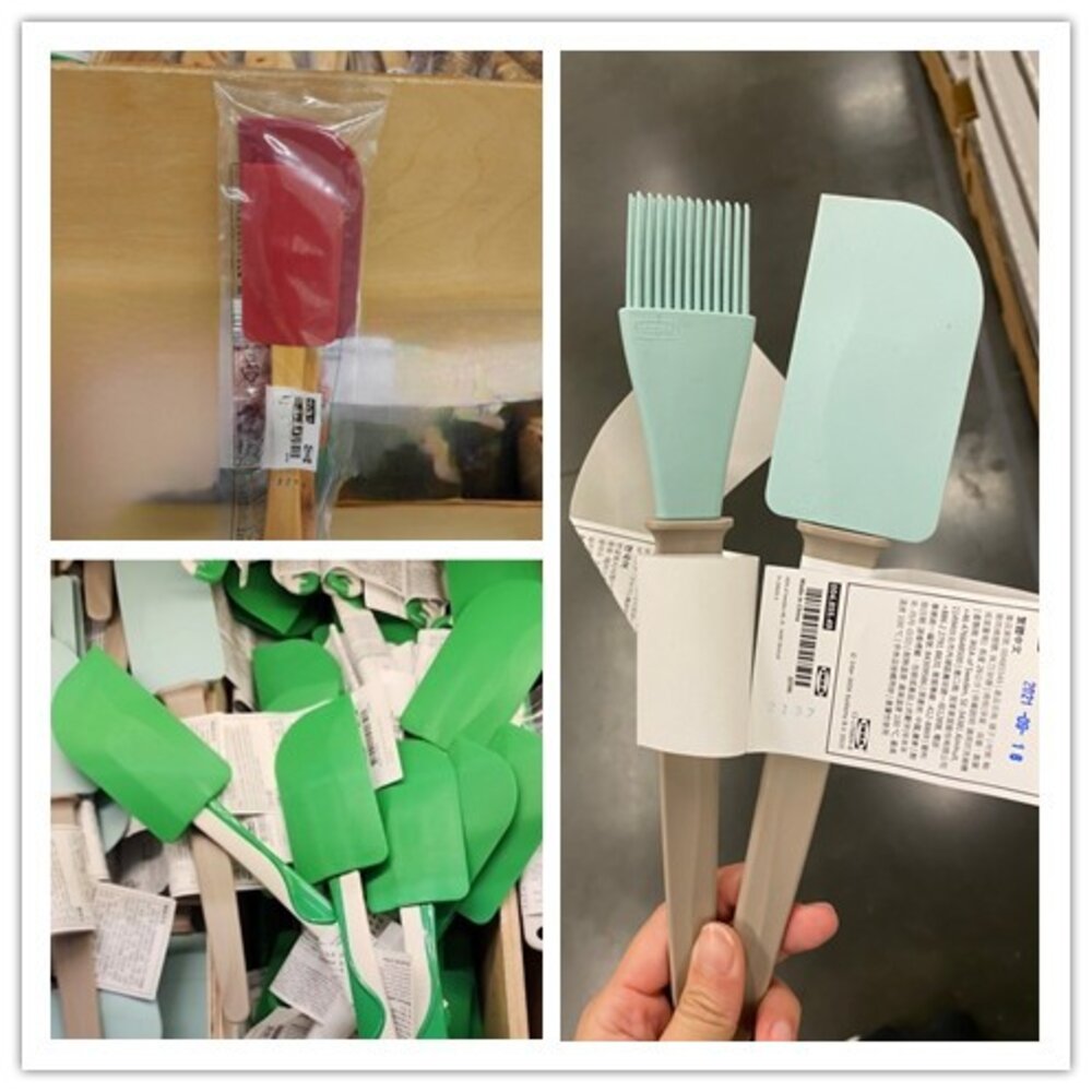 17028947012-IKEA GUBBRÖRA/BAKGLAD/VINTERFINT 橡膠刮杓 烘培用品 刮刀