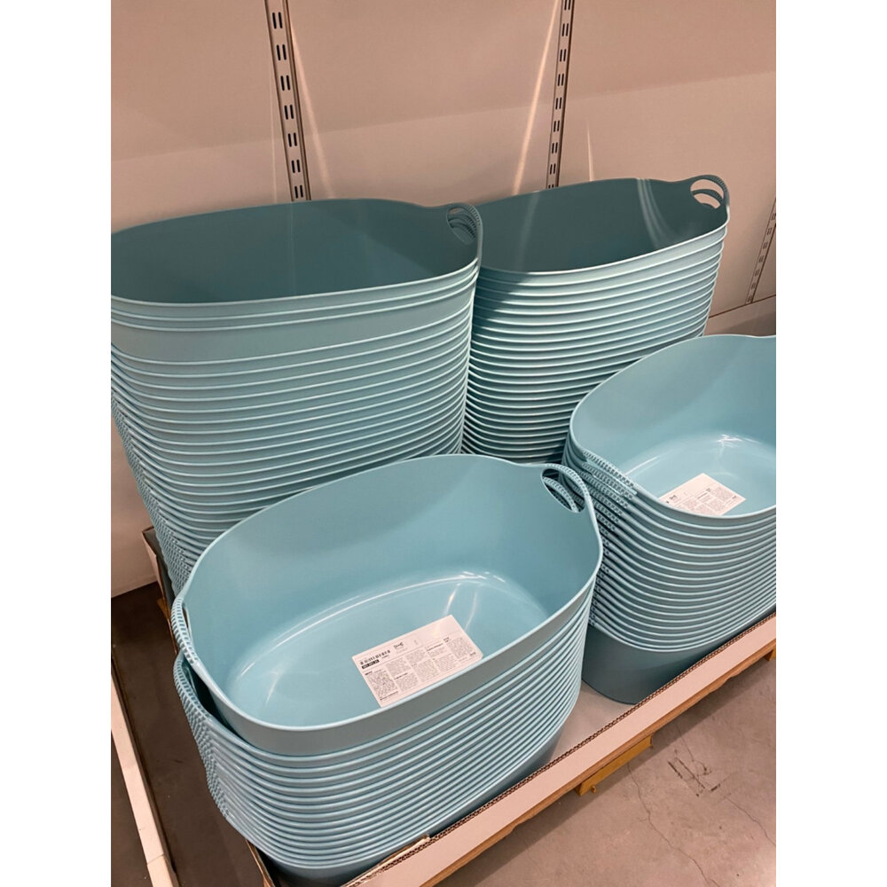 18175712083-IKEA TORKIS/KYFFE  洗衣籃 無法超取 只能貨運