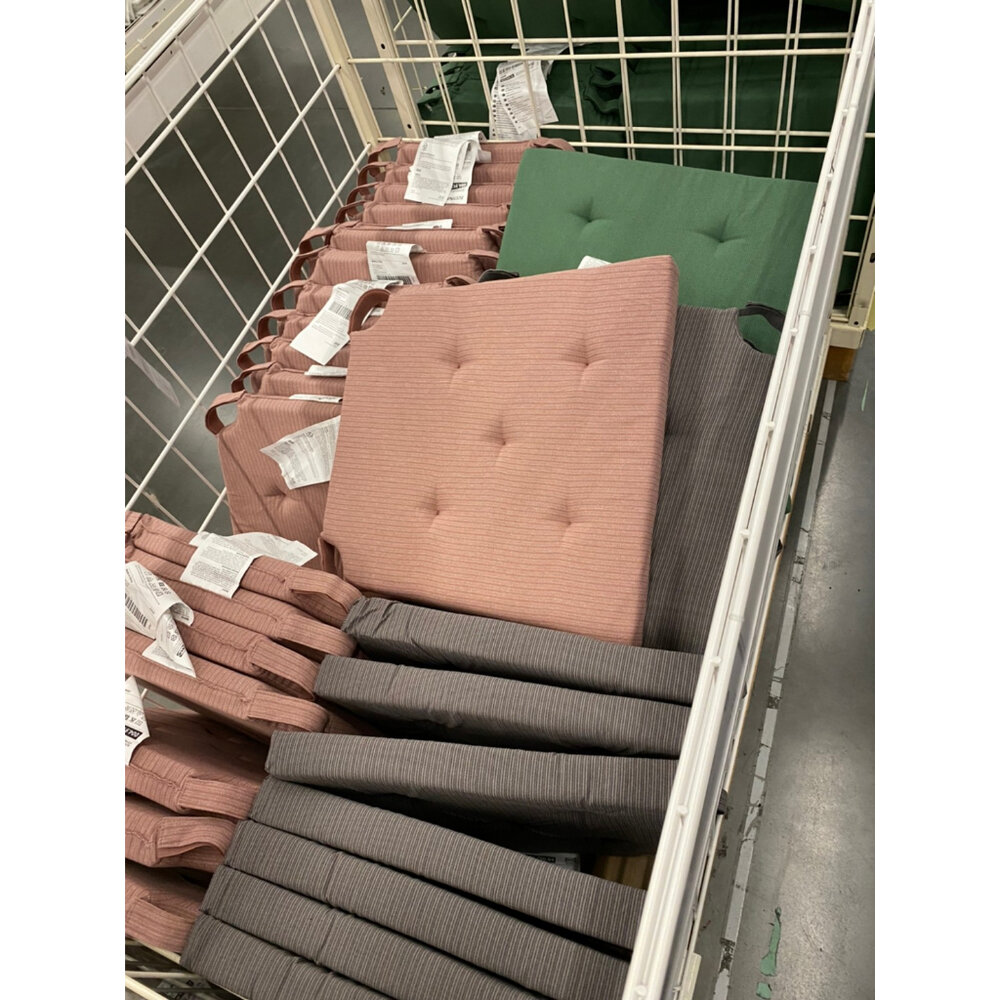 18176341181-IKEA JUSTINA 椅墊 條文/素面 只能下單2個 麻煩不要在多下
