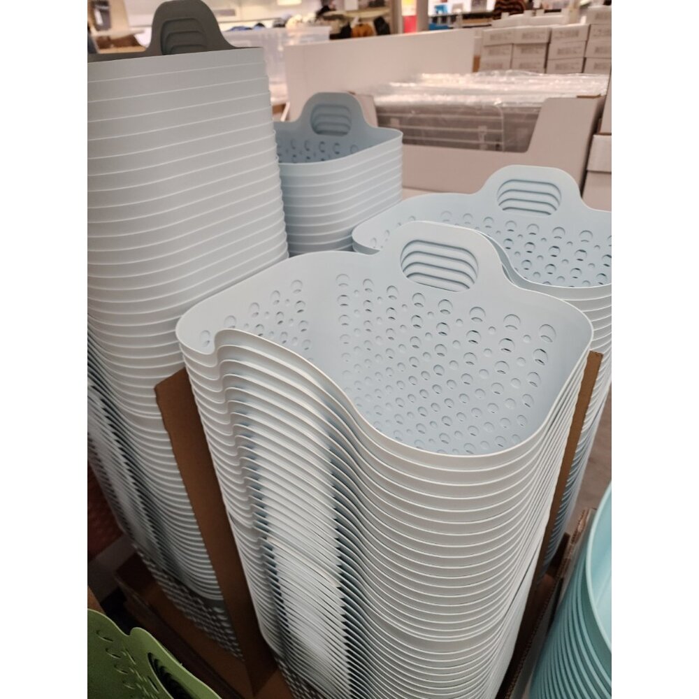 21609745108-IKEA SLIBB 洗衣籃 玩具籃子 透氣收納籃 多功能洗衣袋