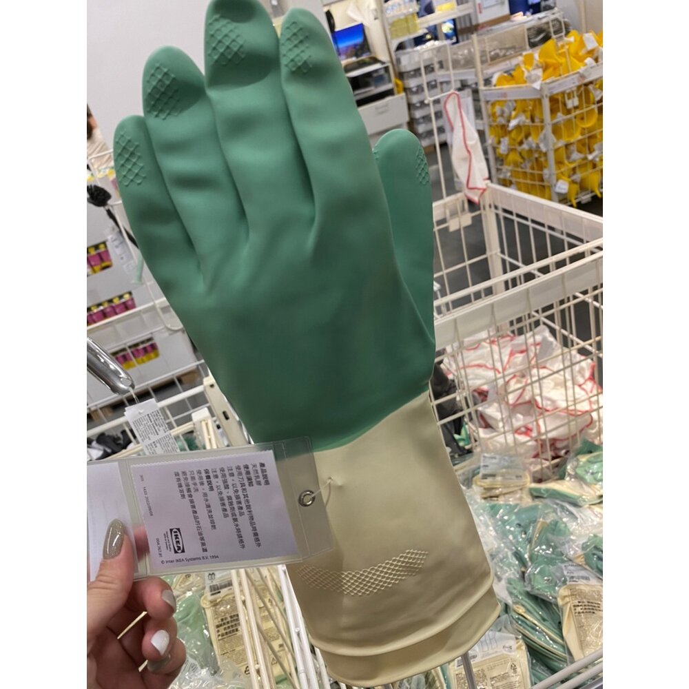 22204714258-IKEA RINNIG 清潔手套 洗碗手套