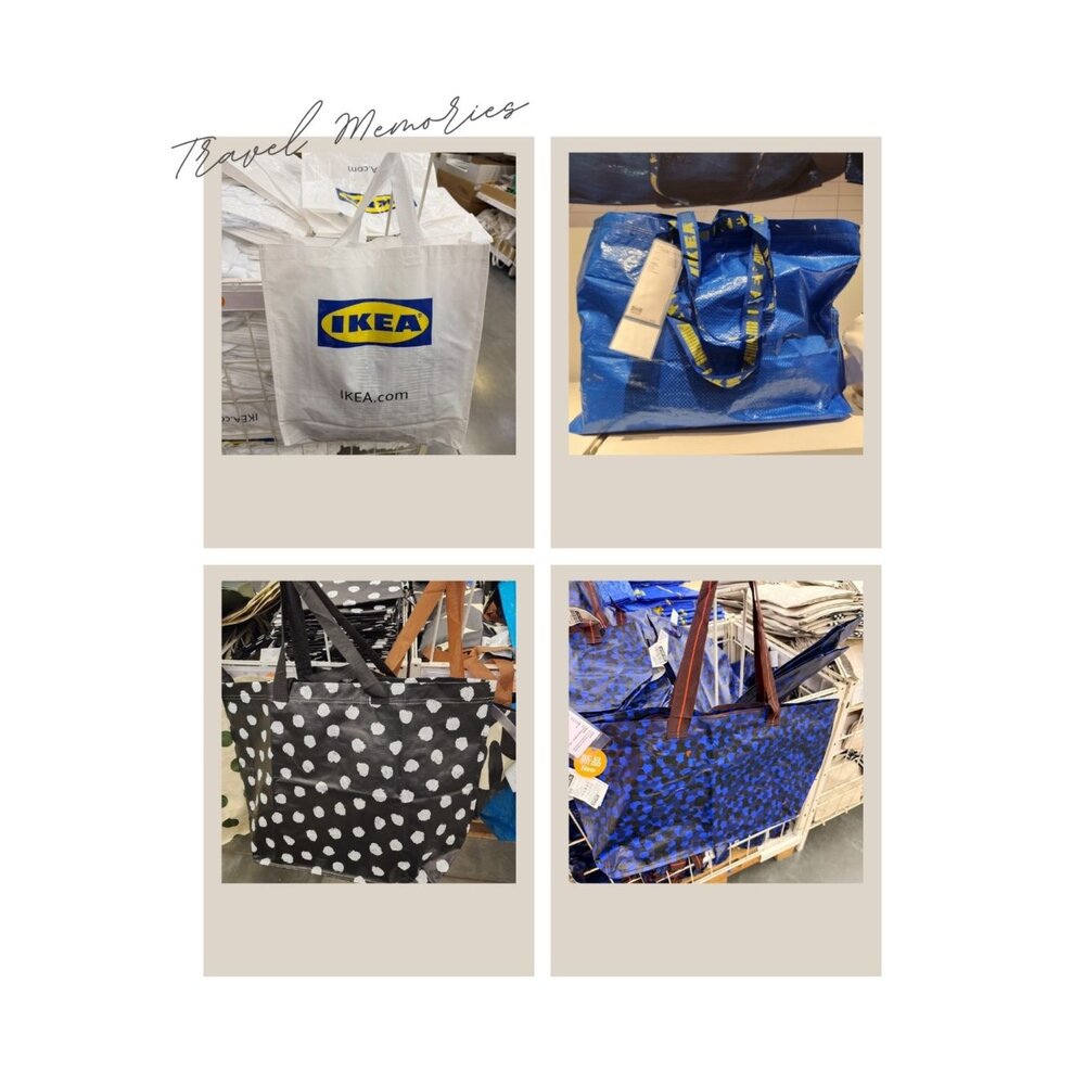 260417235734-IKEA 購物袋 環保袋 藍色袋子 洗衣袋 多用途功能 超實用
