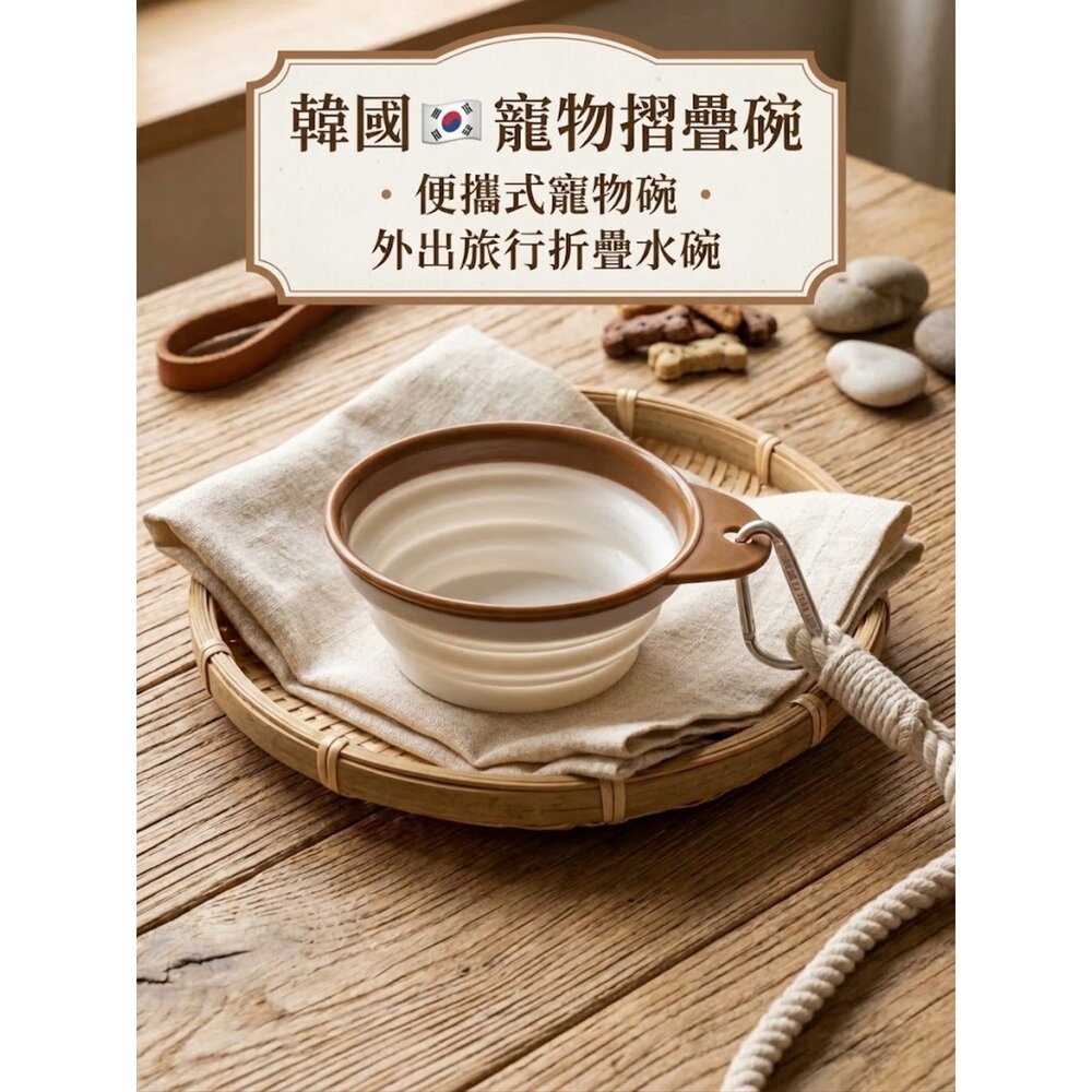 260825185938-韓國大創 寵物摺疊碗｜便攜式寵物碗｜外出旅行折疊水碗｜附掛扣｜隨身攜帶寵物用品