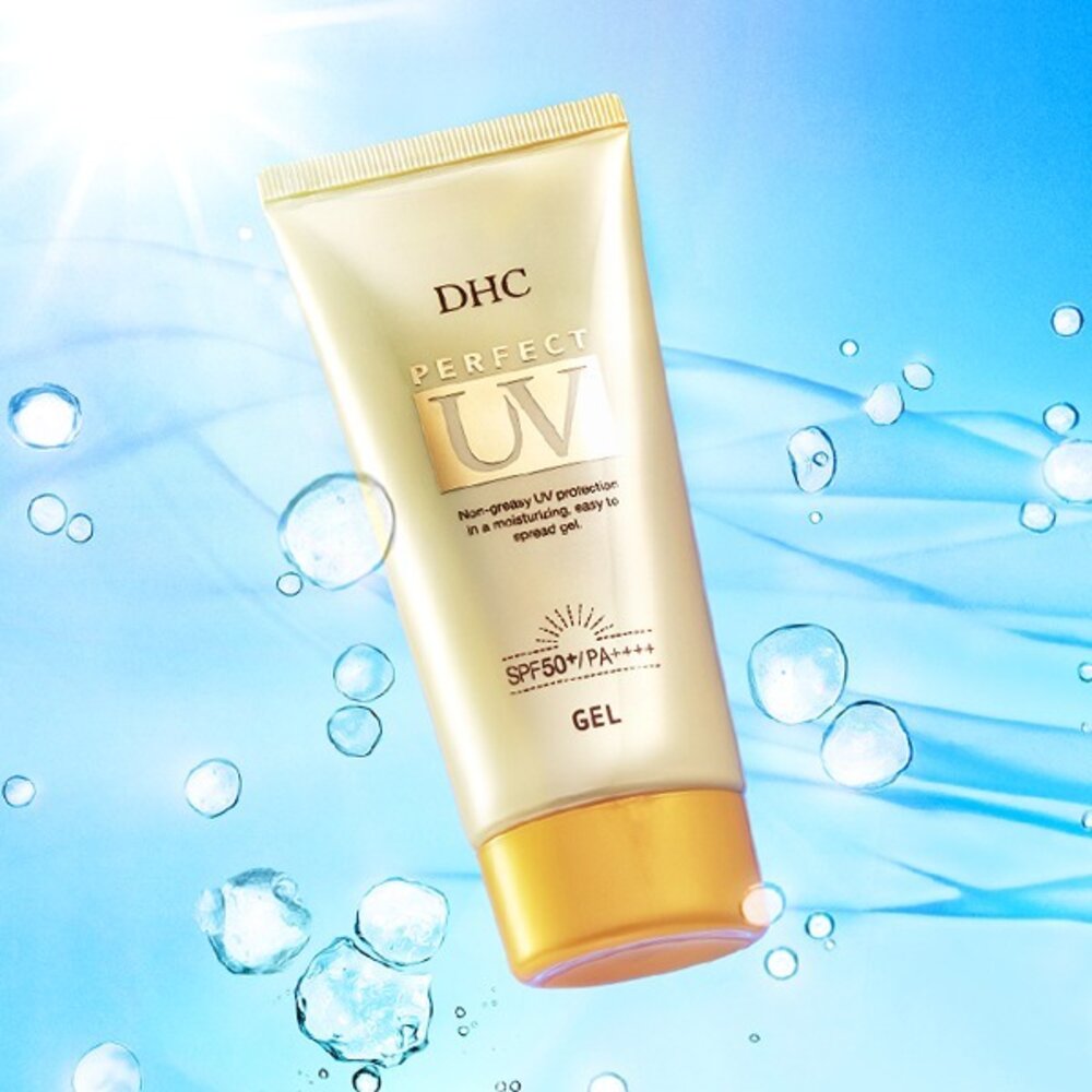 27087393767-日本代購 DHC 金靚白水感防曬乳 SPF50+ PA++++ 清爽不黏膩