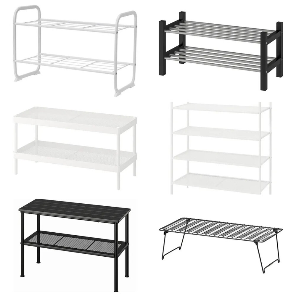 28983194418-IKEA 大型鞋架 門口鞋架 鞋櫃