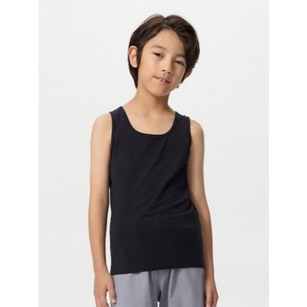 29185672652-日本代購 UNIQLO 日本限定款 AIRism棉質坦克背心 排汗背心 排汗短袖 超快涼爽