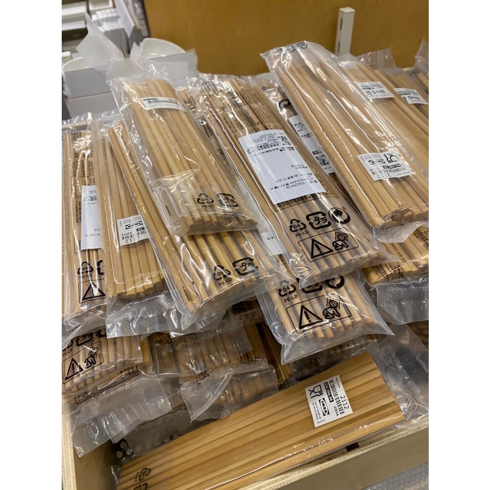 3468833040-IKEA MEDHJÄLPARE 竹筷子  10雙/2雙/4雙