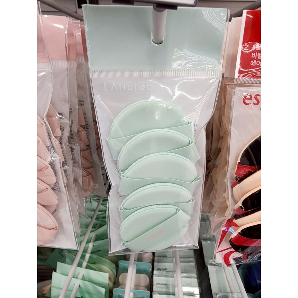 42210009696-Olive young 【LANEIGE 蘭芝】Neo Cushion 粉撲（Matte Puff）5入