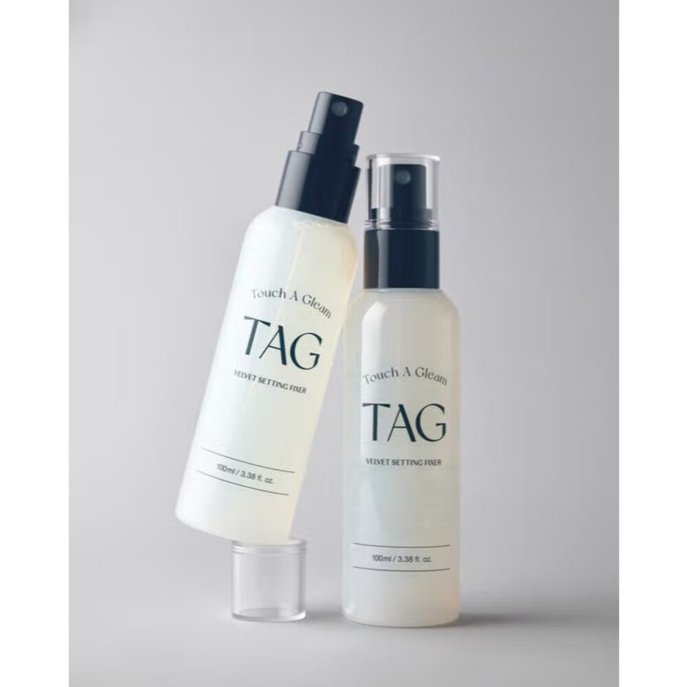 45102875769-韓國大創 【TAG】Velvet Setting Fixer 100ml｜絲絨定妝噴霧｜控油持妝・不乾繃・打造霧面柔焦妝