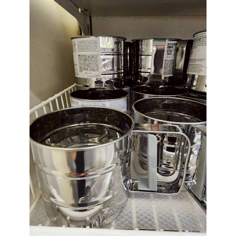 IKEA IDEALISK 篩粉篩 不鏽鋼烘焙篩 麵粉篩 糖粉篩 烘焙器具 烘焙必備-圖片-1