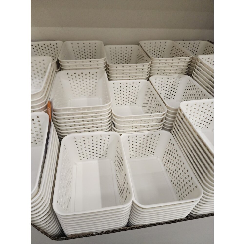 50593457-IKEA PLOGSVÄNG 置物籃, 白色, 15x20x10 公分