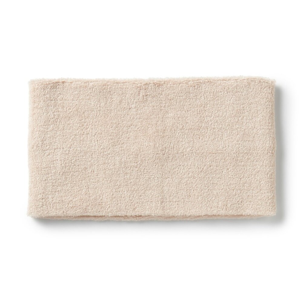 53552459827-日本無印良品 MUJI 寬版毛圈髮帶 吸水髮箍 洗臉髮帶 化妝髮帶 居家必備 柔軟舒適