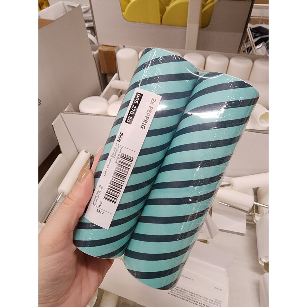  IKEA PEPPRIG 毛絮黏把補充包 2入 黏毛滾輪補充紙 除毛滾輪替換紙 衣物除毛 寵物毛清潔
