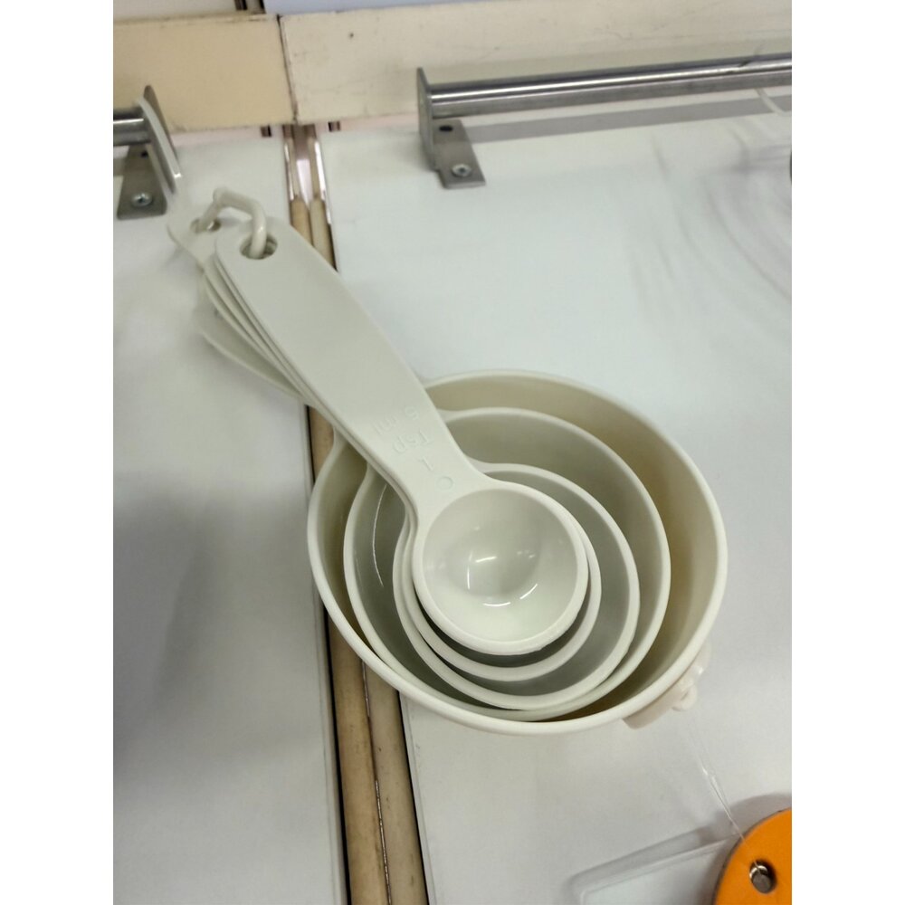 60640528-IKEA UPPFYLLD 量杯6件組｜淺乳白色｜廚房烘焙量具｜食材定量測量｜料理必備小工具