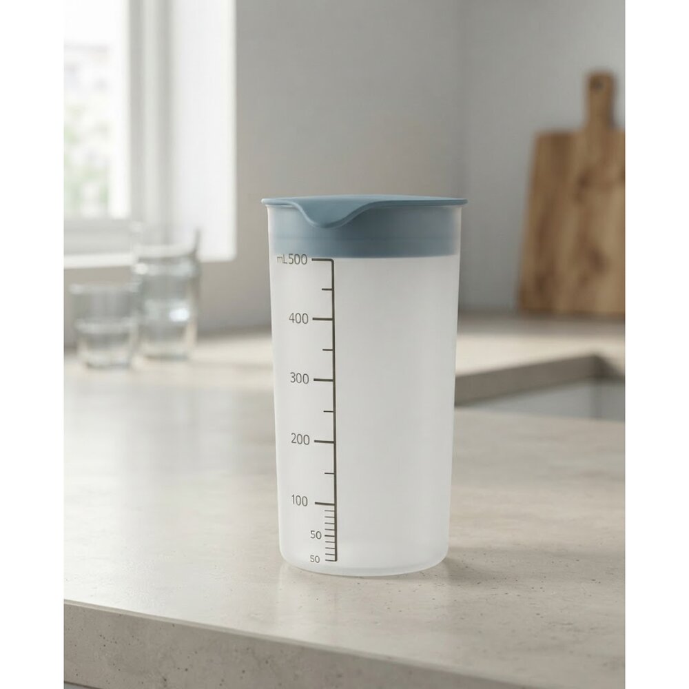 9290663692-IKEA STANDARDMÅTT 雞尾酒雪克杯 500ml 調酒杯 搖搖杯 測量杯 塑膠雪克杯 廚房小物